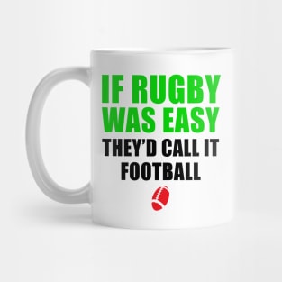 Rugby funny quotes Mug